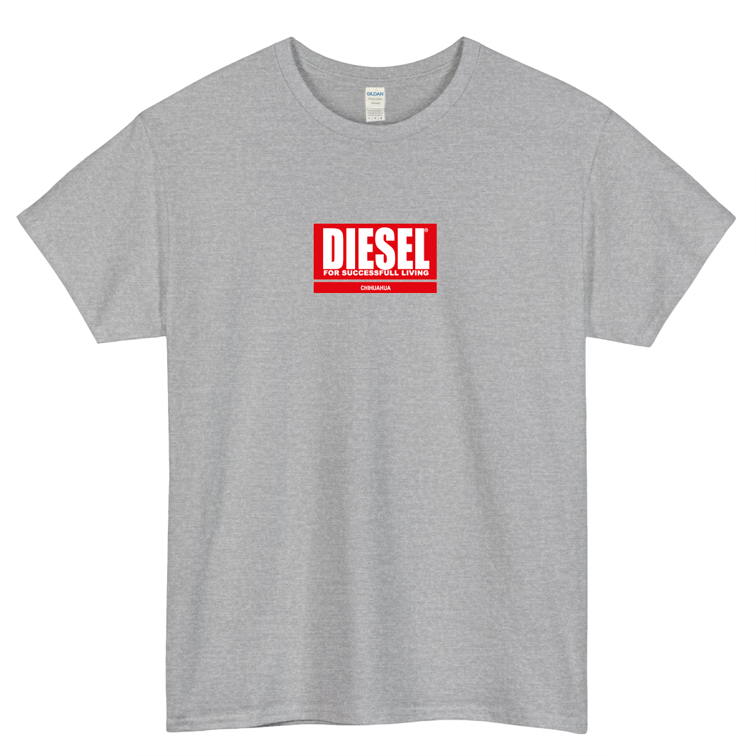 DIESEL SUCCESSFUL LIVING RACING LOGO short SLEEVE T SHIRT -P