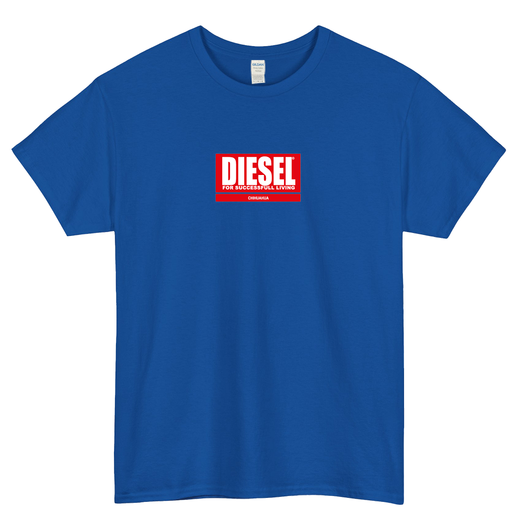 DIESEL SUCCESSFUL LIVING RACING LOGO short SLEEVE T SHIRT -P