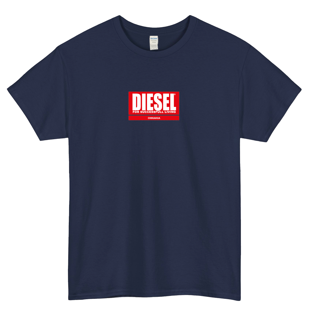 DIESEL SUCCESSFUL LIVING RACING LOGO short SLEEVE T SHIRT -P
