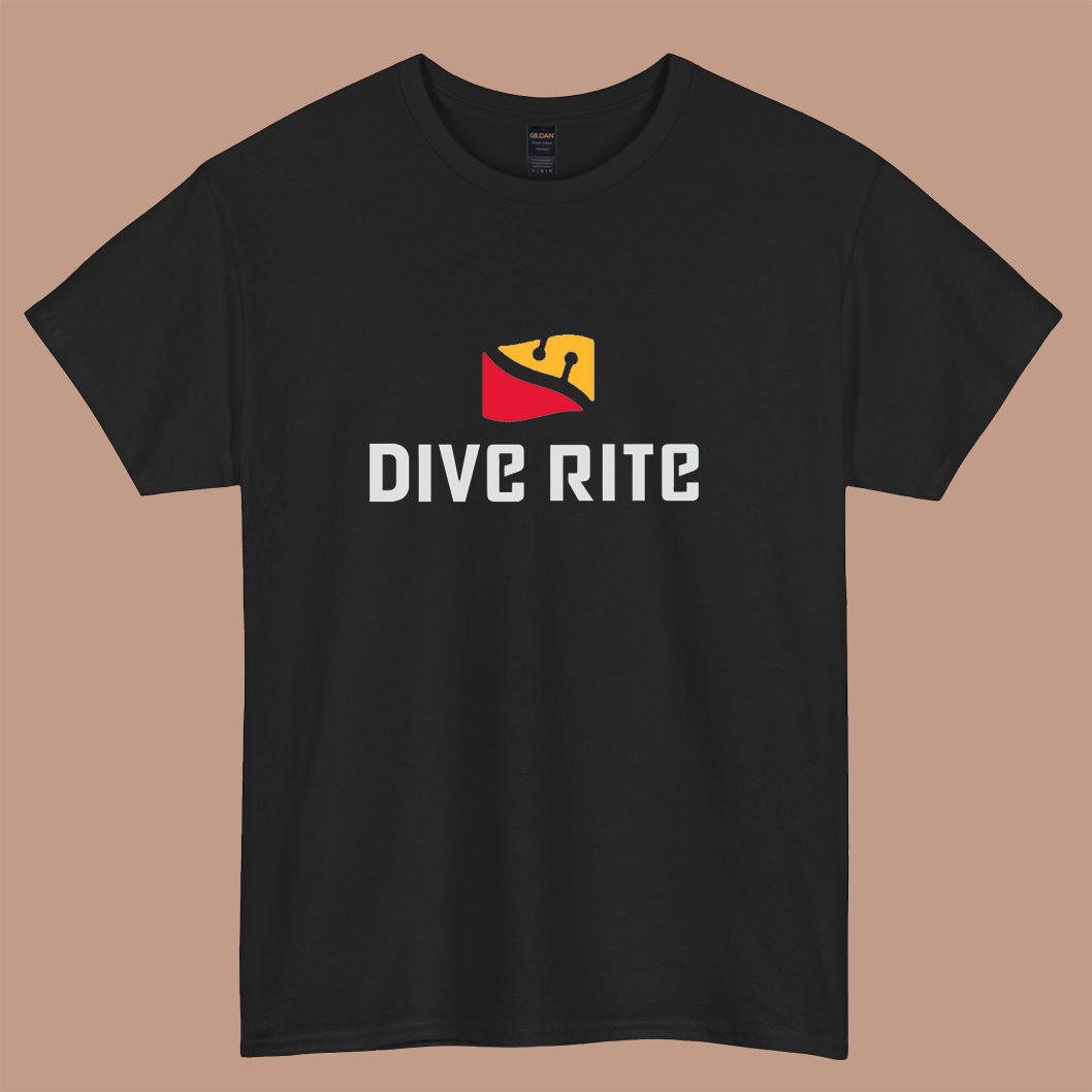 DIVE RITE LOGO short sleeve t shirt S-3XL-P