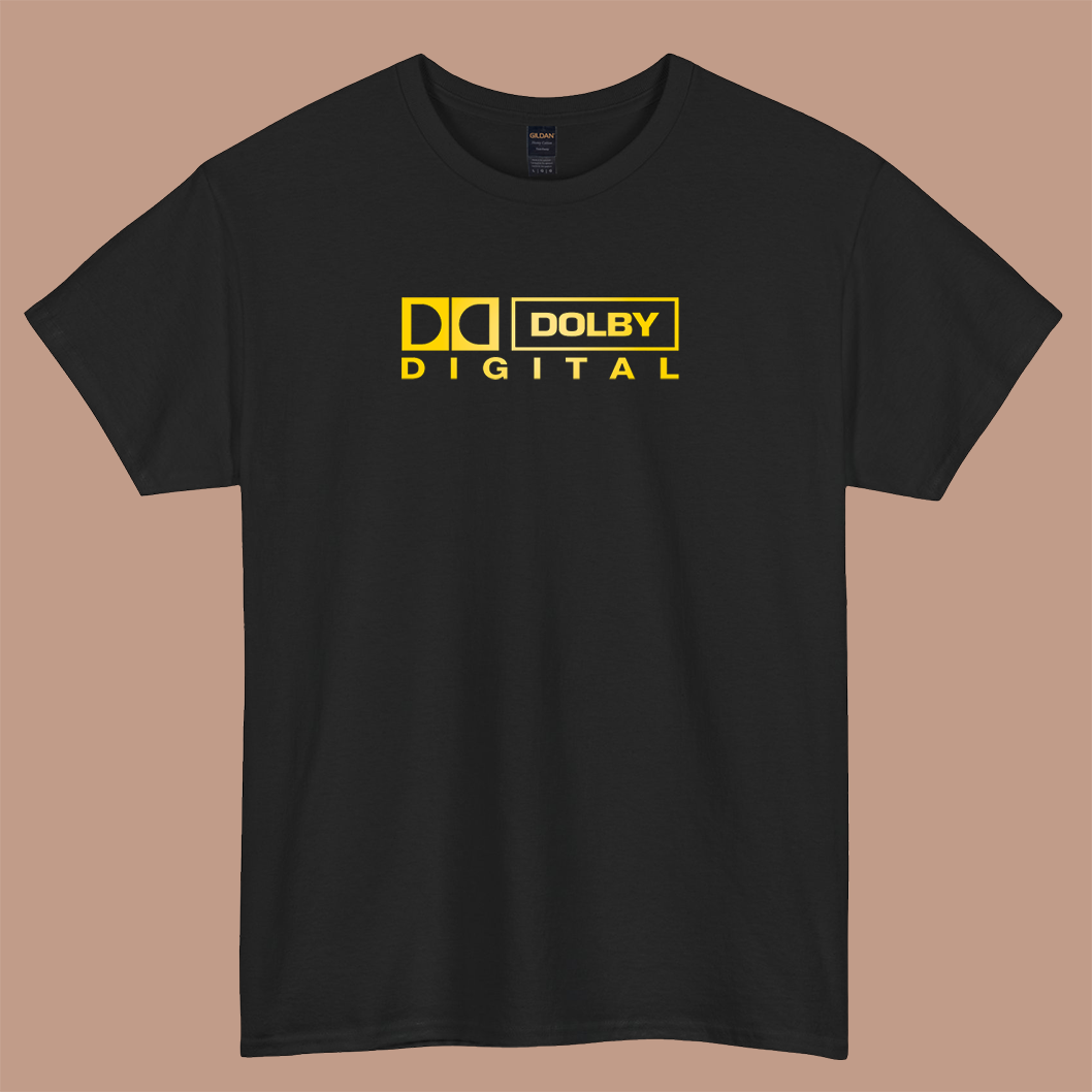 DOLBY DIGITAL logo 1 short SLEEVE T SHIRT -P