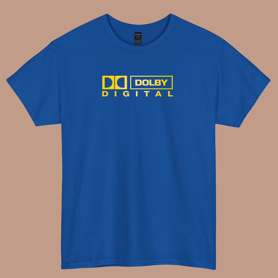 DOLBY DIGITAL logo 1 short SLEEVE T SHIRT -P