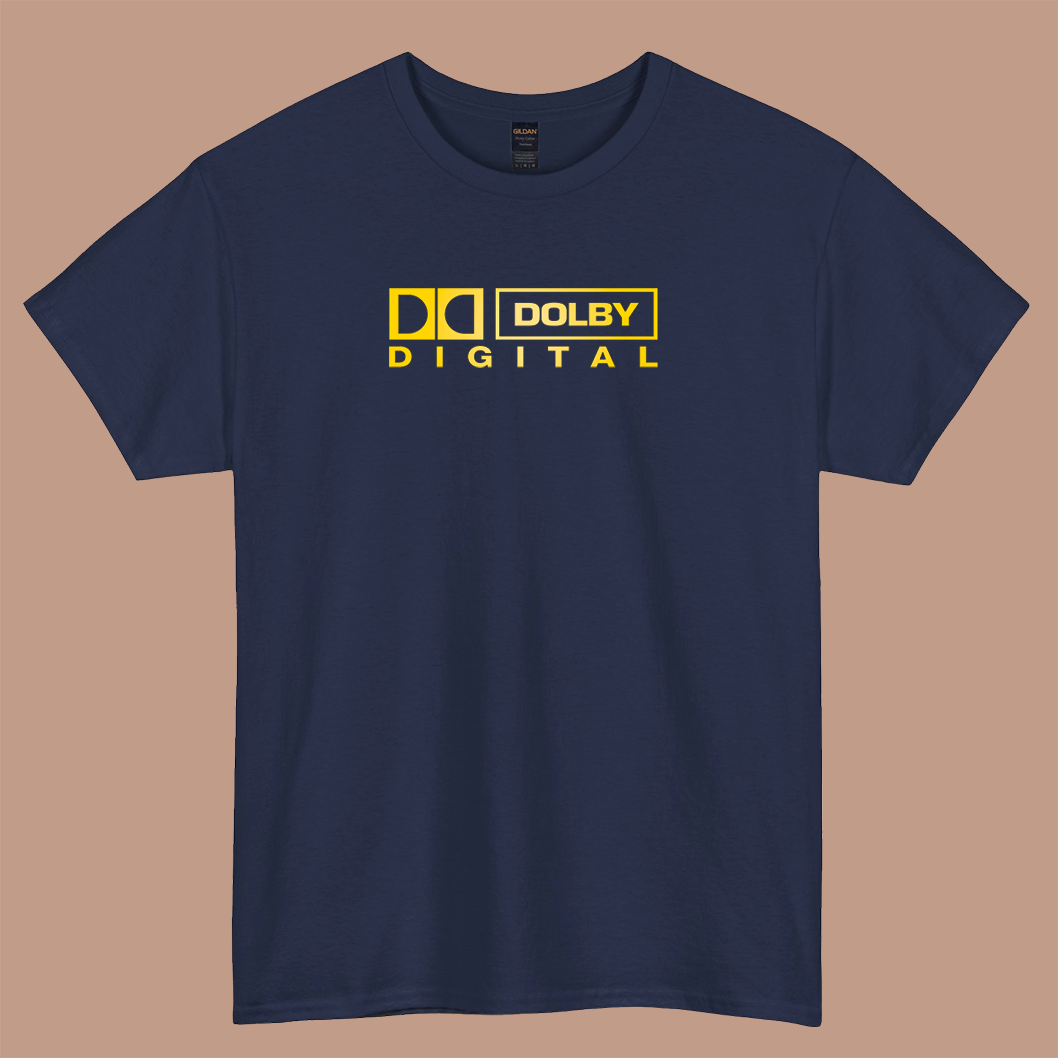 DOLBY DIGITAL logo 1 short SLEEVE T SHIRT -P