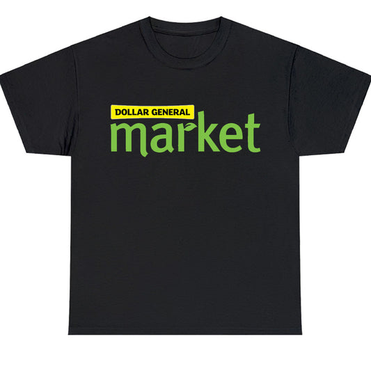 DOLLAR GENERAL MARKET Logo Men's Unisex T Shirt Size S to 3XL