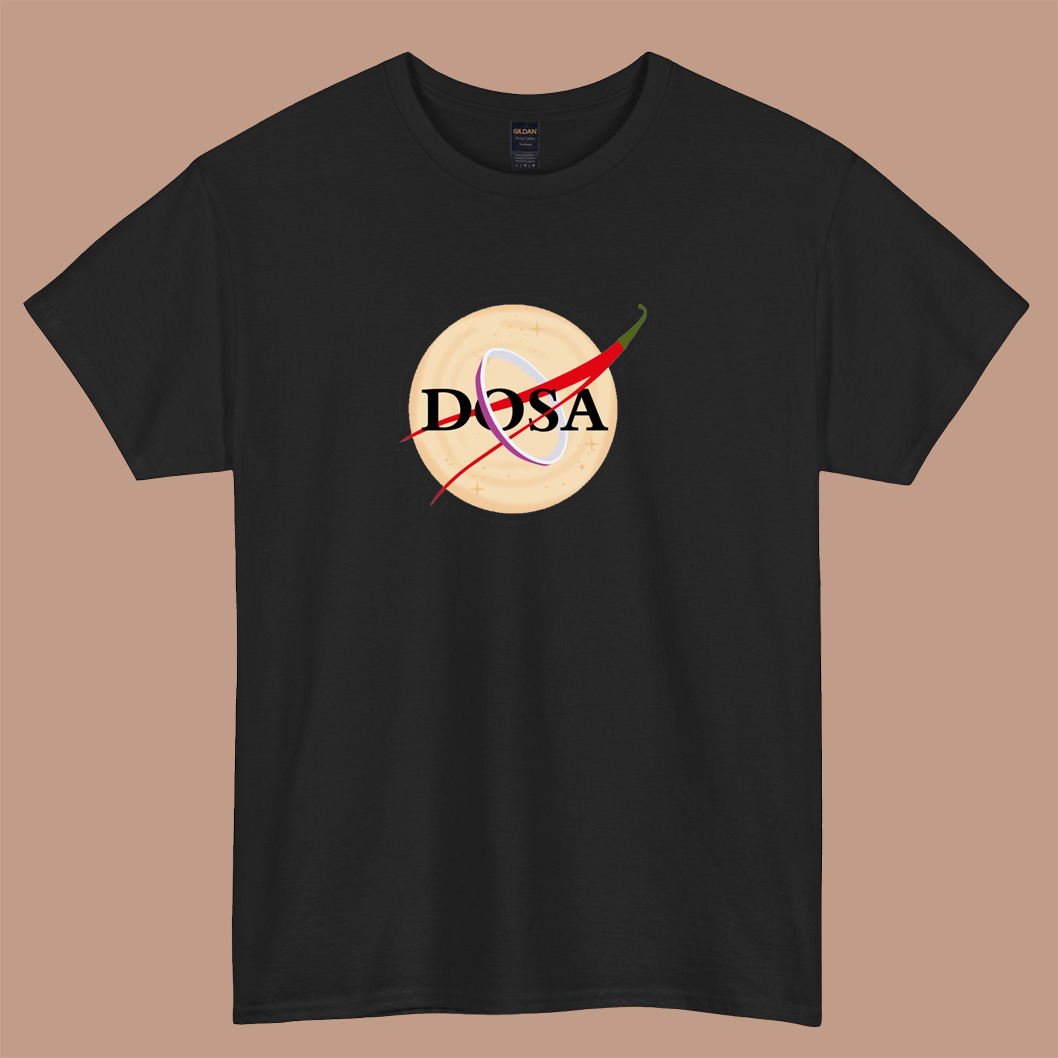 DOSA - NASA logo SHORT SLEEVE T SHIRT S-3XL- P