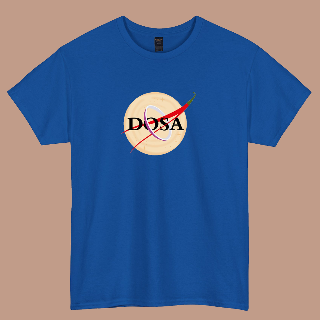DOSA - NASA logo SHORT SLEEVE T SHIRT S-3XL- P
