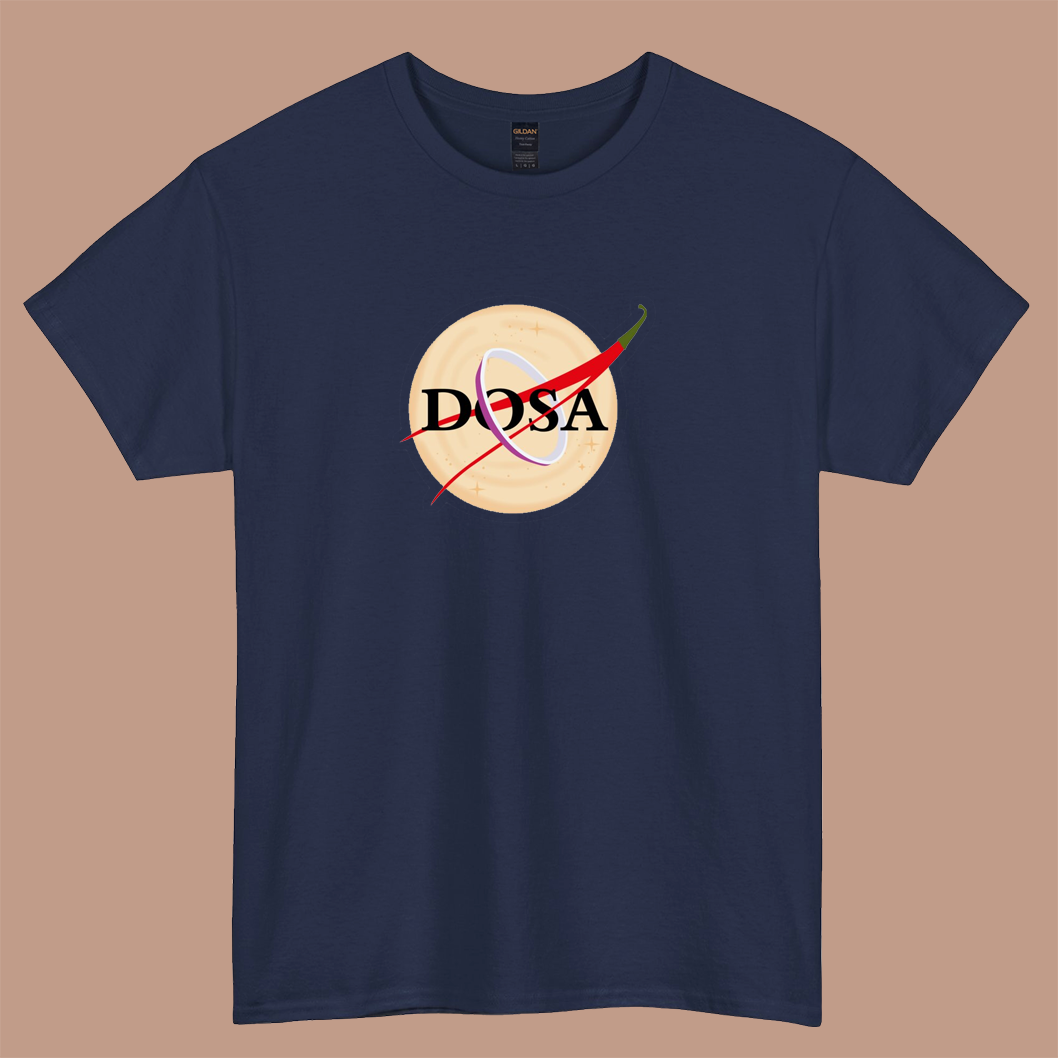 DOSA - NASA logo SHORT SLEEVE T SHIRT S-3XL- P