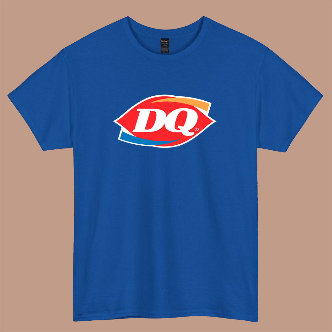 Dairy Queen Food logo short sleeve t shirt SIZE S-3XL-P