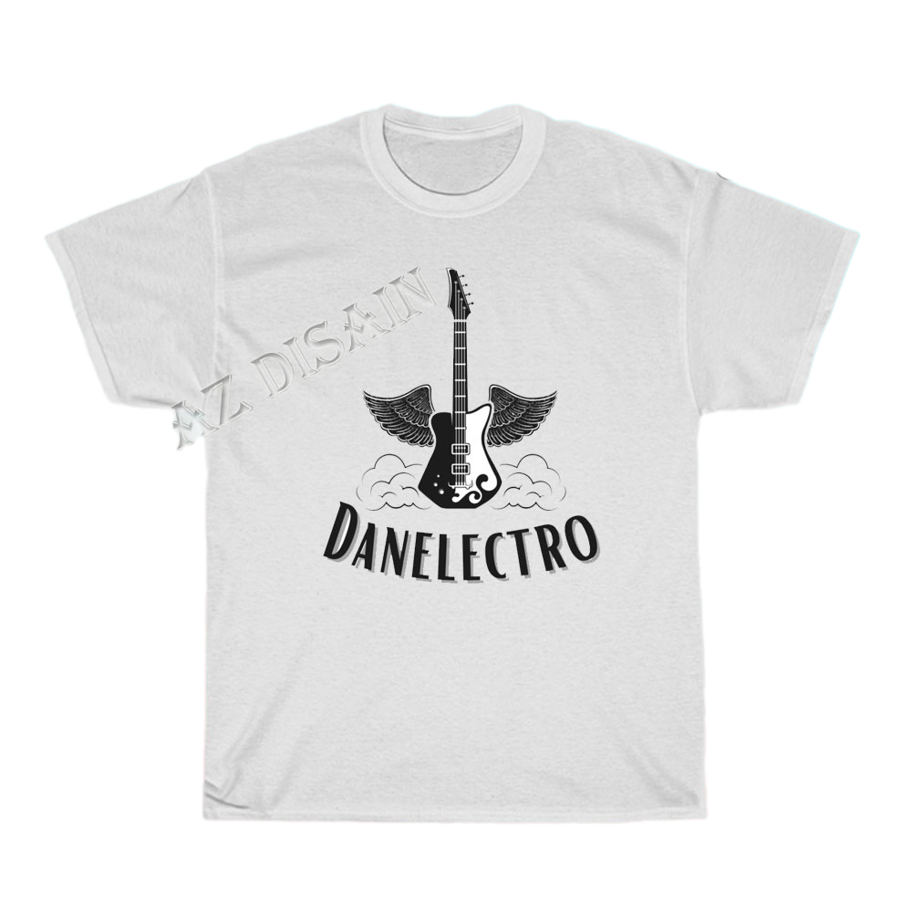 Danelectro Guitars Logo Men's Unisex T Shirt Size S to 3XL