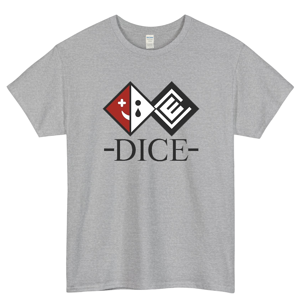 Danganronpa Dice Logo Mens Unisex Short Sleeve T-Shirt Size S-3XL - P
