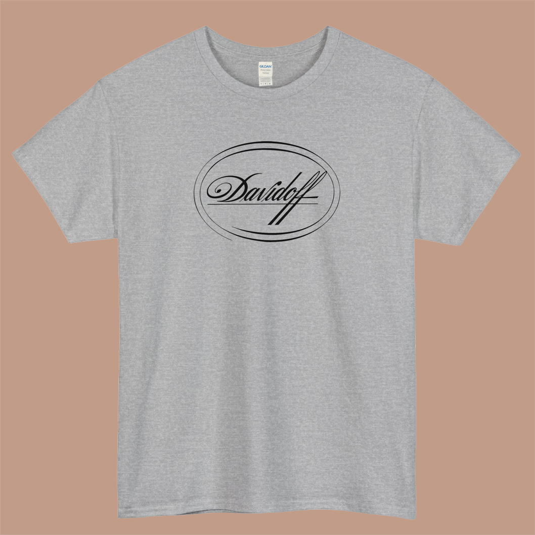 Davidoff Cigars LM Cigars Logo Mens Unisex Short Sleeve T-Shirt Size S-3XL - P