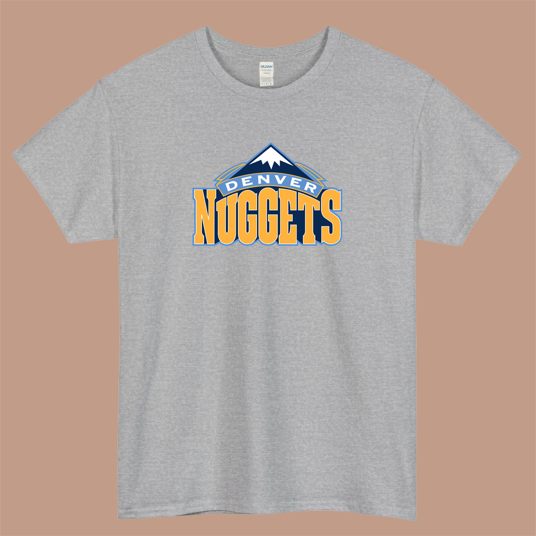 Denver Nuggets Logo Mens Unisex Short Sleeve T-Shirt Size S-3XL