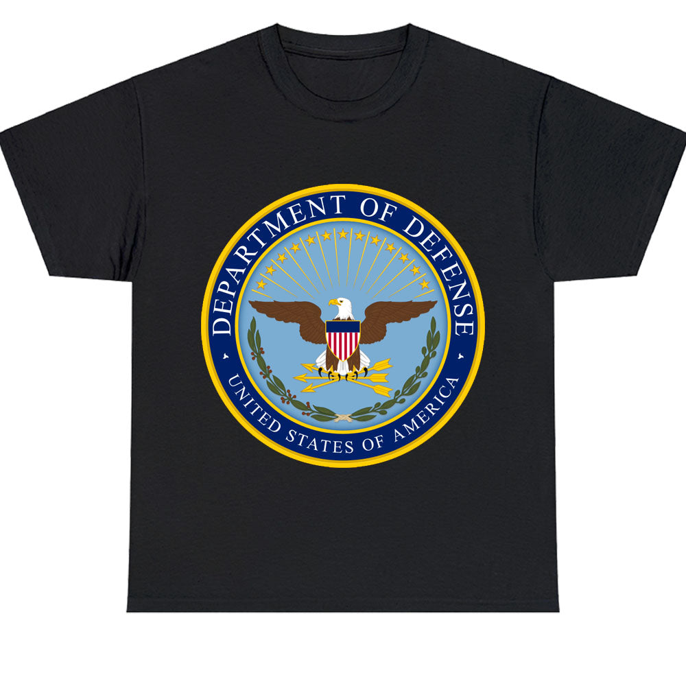 Department of Defense Seal men's logo Men's Unisex T Shirt Size S to 3XL