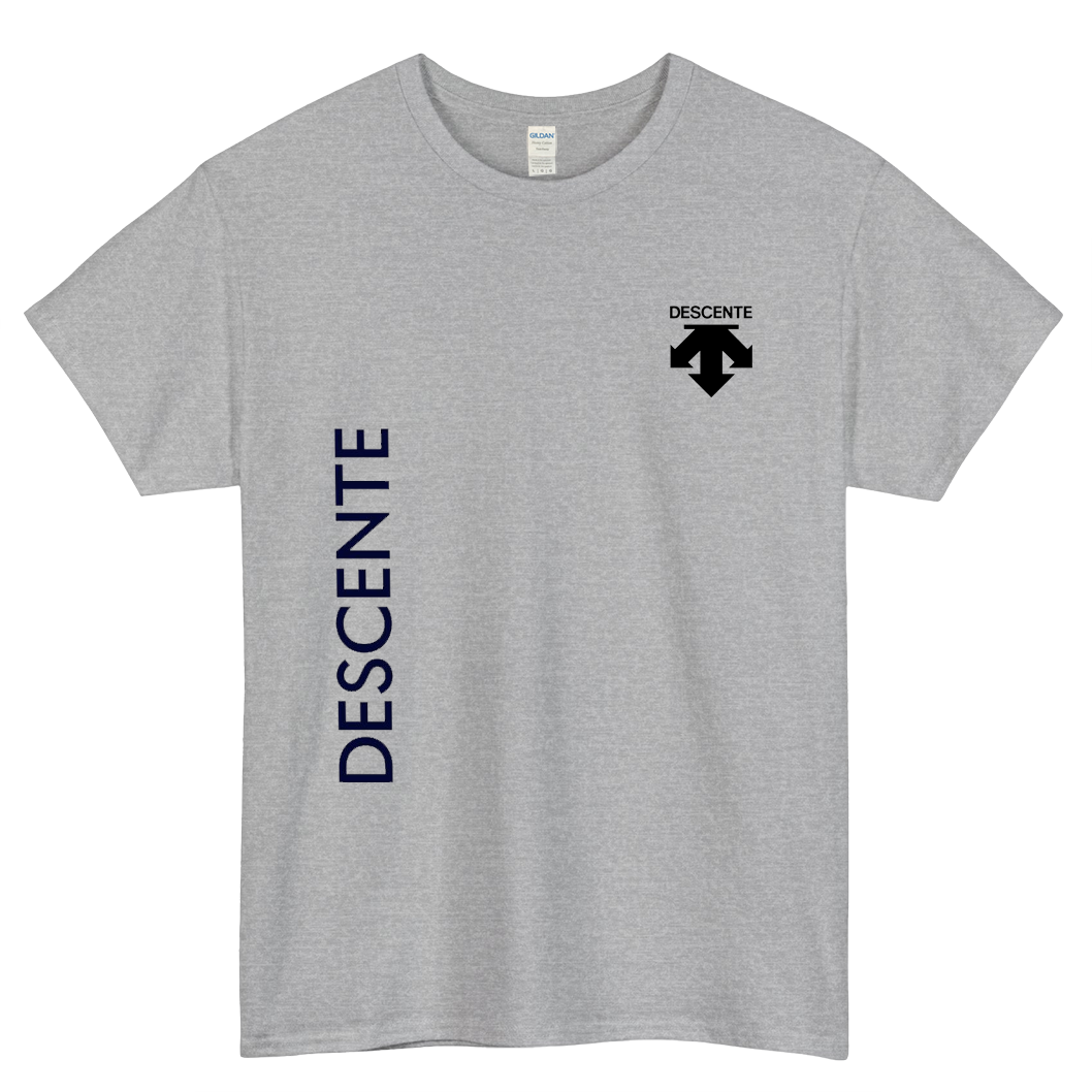Descente Logo Mens Unisex Short Sleeve T-Shirt Size S-3XL - P