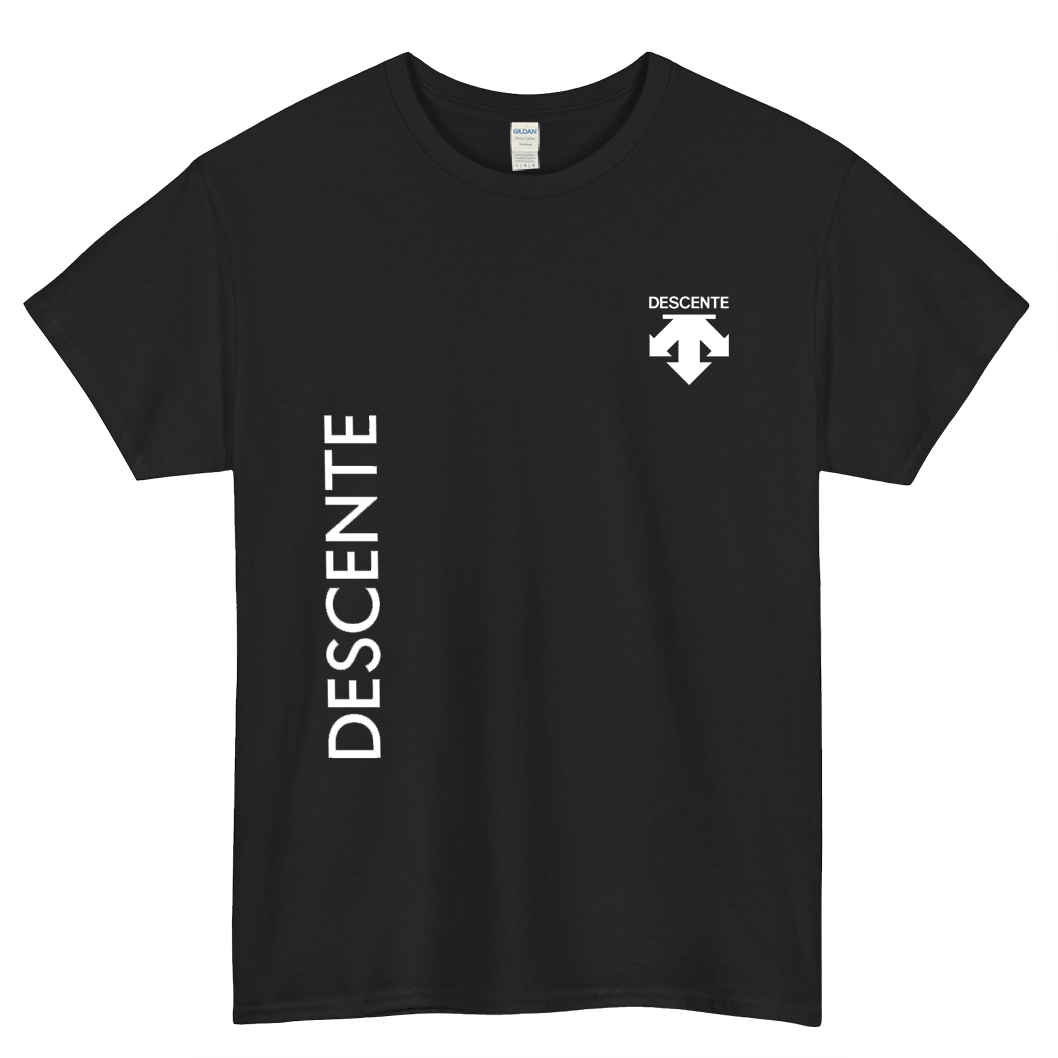 Descente Logo Mens Unisex Short Sleeve T-Shirt Size S-3XL - P