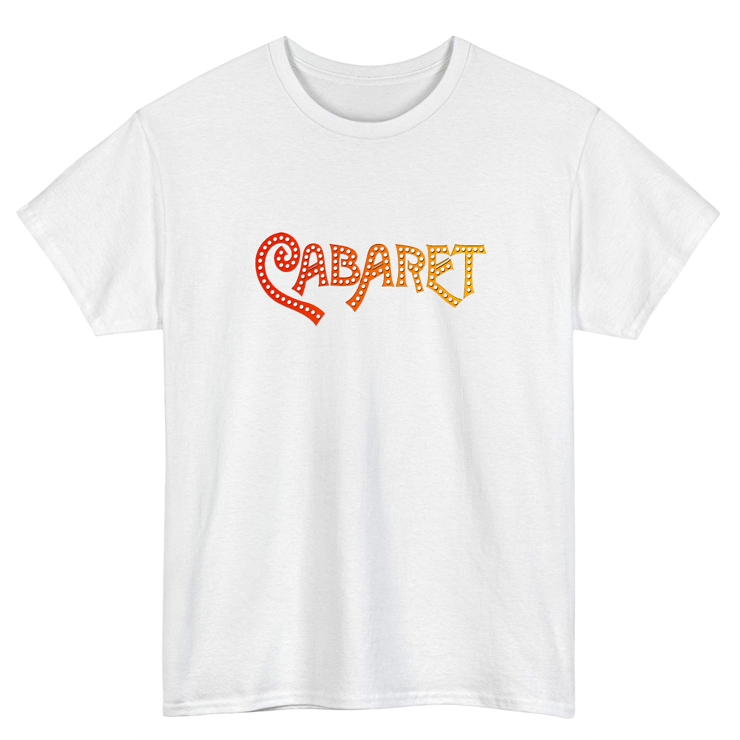 Design Cabaret Movie 70's Broadway Musical Logo Mens Unisex Short Sleeve T-Shirt Size S-3XL -P