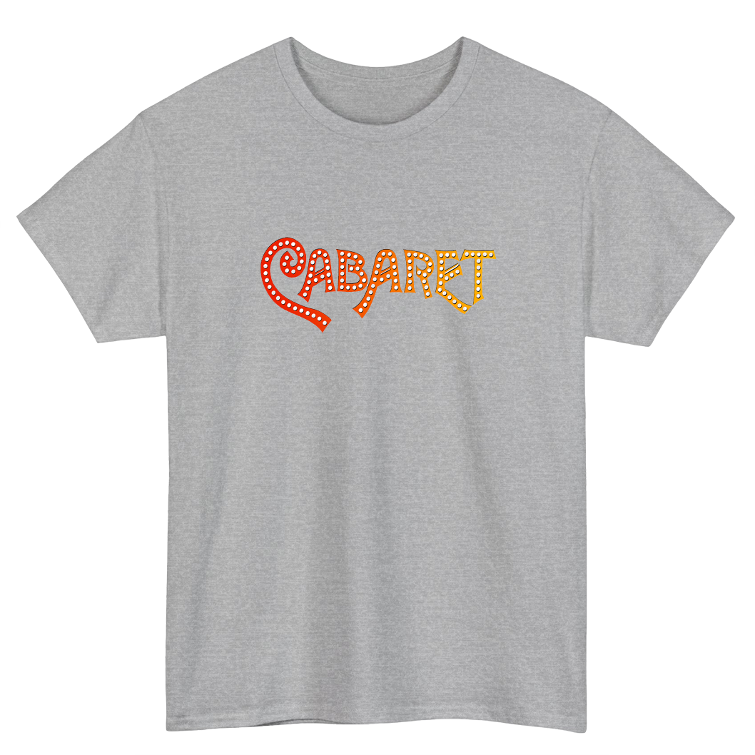 Design Cabaret Movie 70's Broadway Musical Logo Mens Unisex Short Sleeve T-Shirt Size S-3XL -P