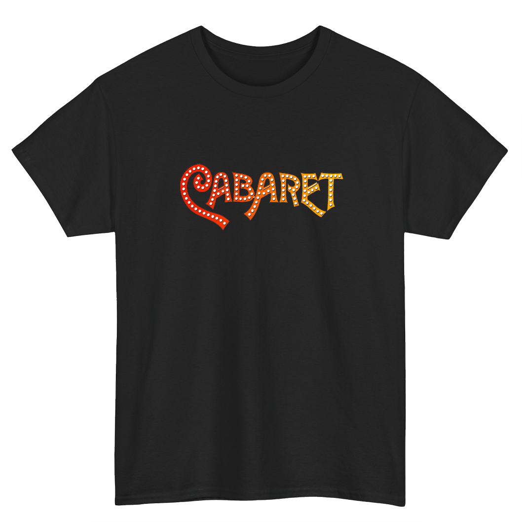 Design Cabaret Movie 70's Broadway Musical Logo Mens Unisex Short Sleeve T-Shirt Size S-3XL -P