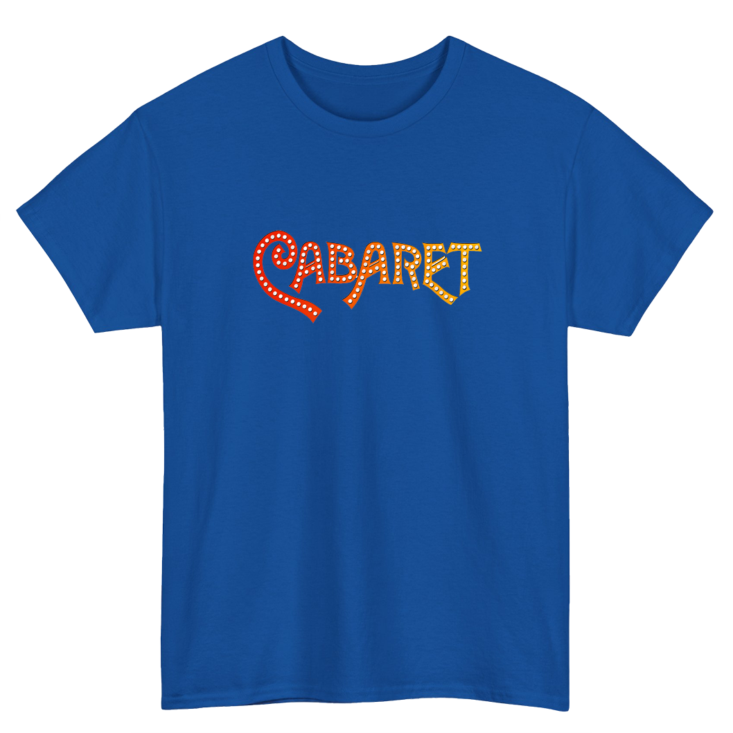 Design Cabaret Movie 70's Broadway Musical Logo Mens Unisex Short Sleeve T-Shirt Size S-3XL -P