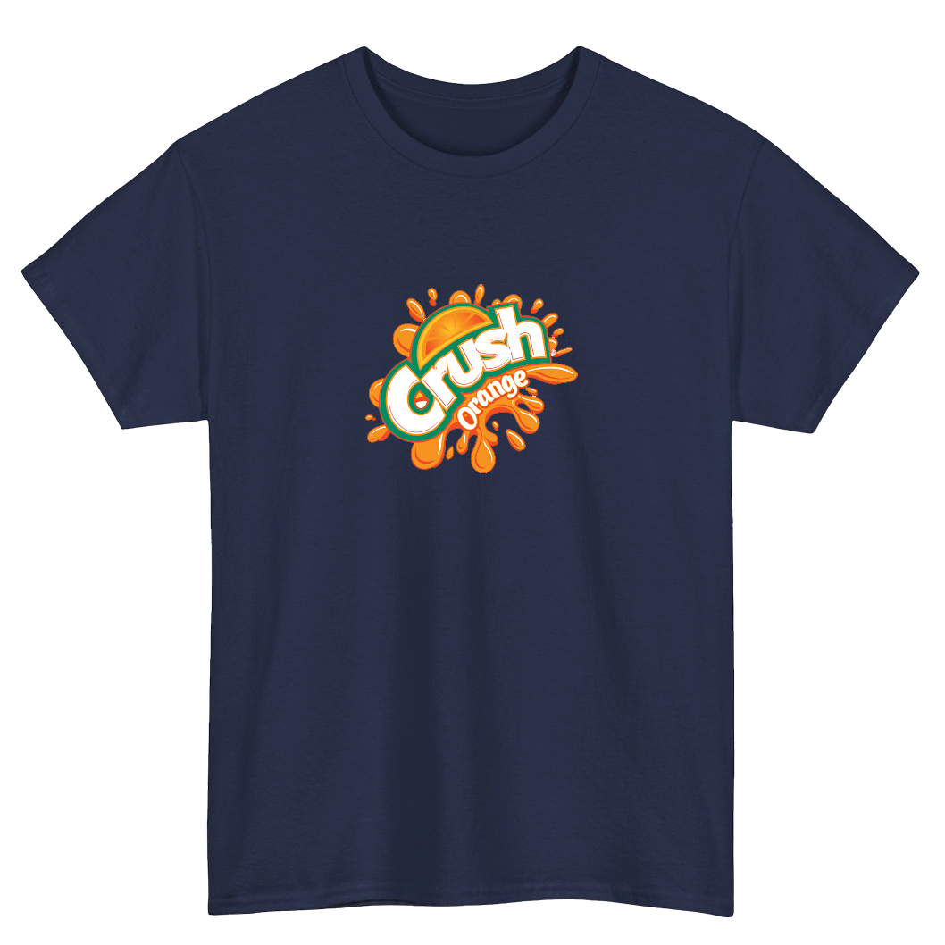 Design Crush Orange Soda Logo Mens Unisex Short Sleeve T-Shirt Size S-3XL - P