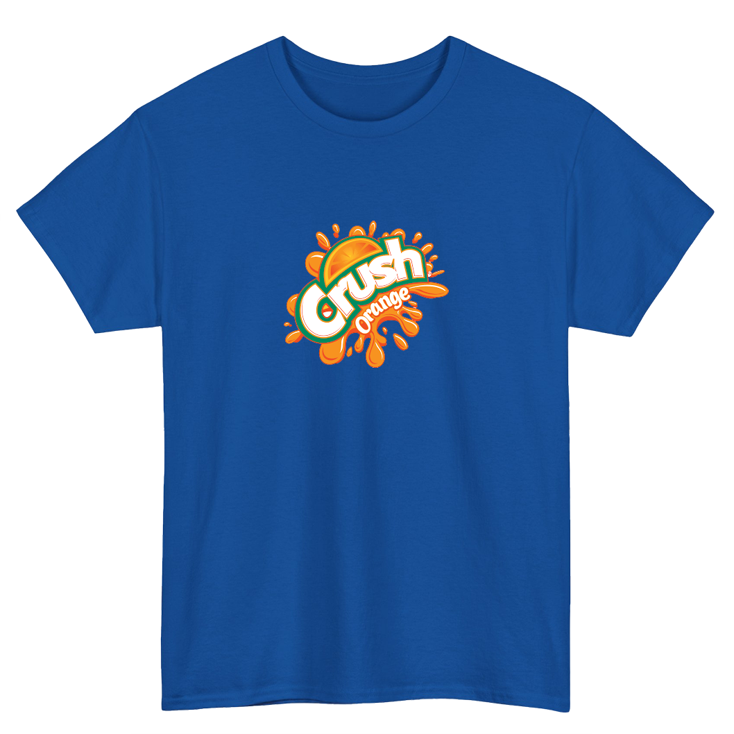 Design Crush Orange Soda Logo Mens Unisex Short Sleeve T-Shirt Size S-3XL - P
