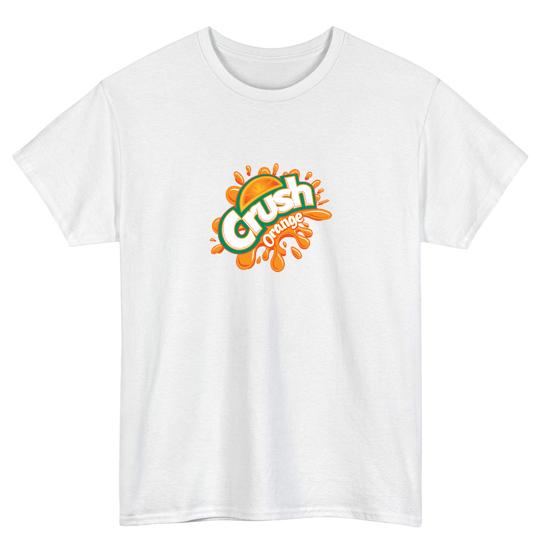 Design Crush Orange Soda Logo Mens Unisex Short Sleeve T-Shirt Size S-3XL - P
