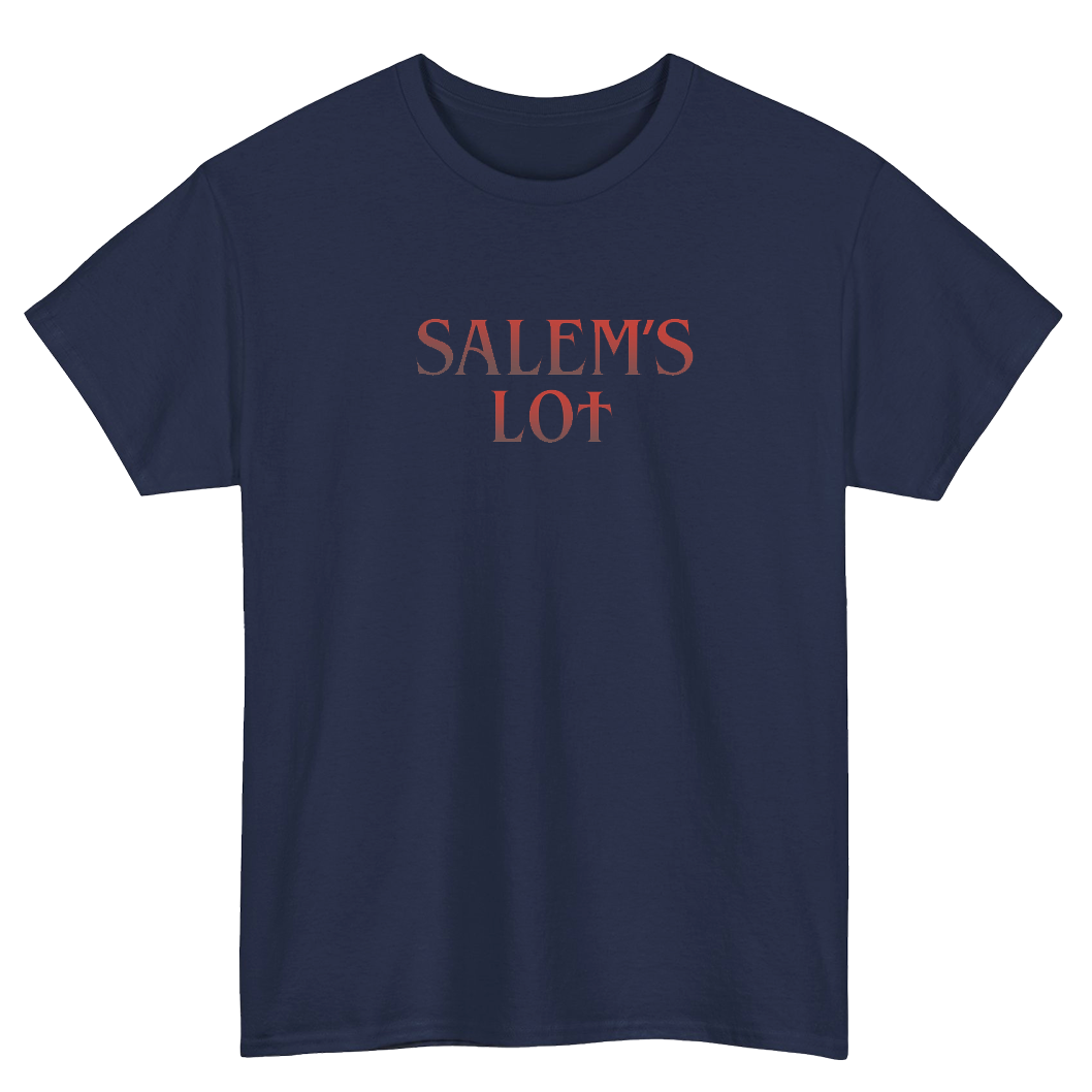 Design Salem's Lot Horror Movie Logo Mens Unisex Short Sleeve T-Shirt Size S-3XL -P