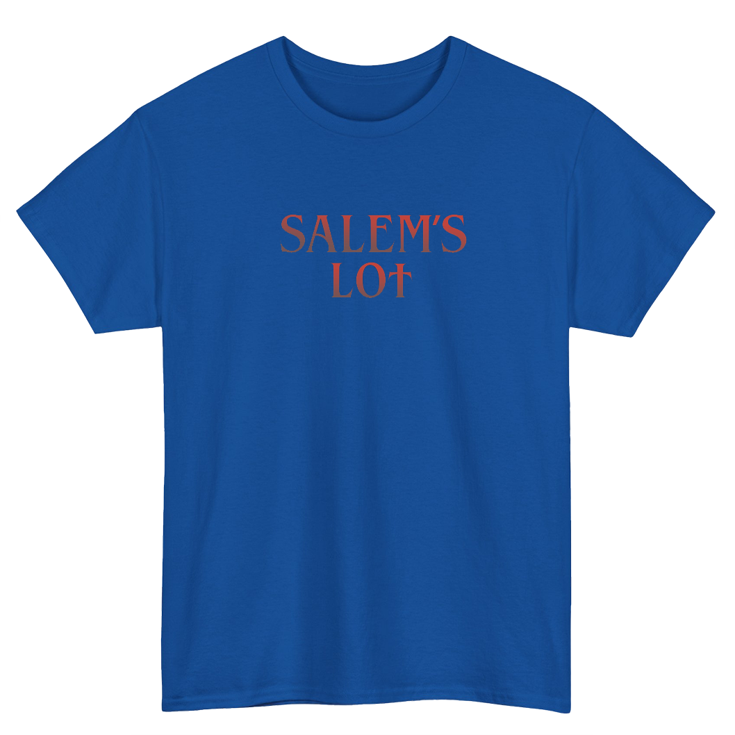 Design Salem's Lot Horror Movie Logo Mens Unisex Short Sleeve T-Shirt Size S-3XL -P
