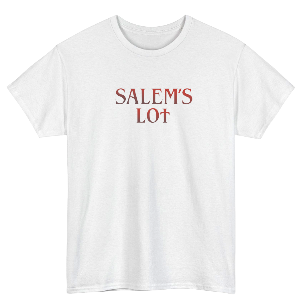 Design Salem's Lot Horror Movie Logo Mens Unisex Short Sleeve T-Shirt Size S-3XL -P