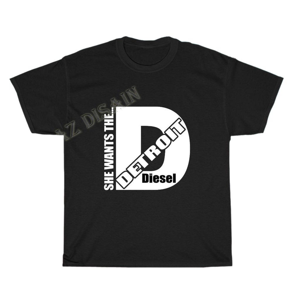 Detroit Diesel Logo Men's Unisex T Shirt Size S to 3XL