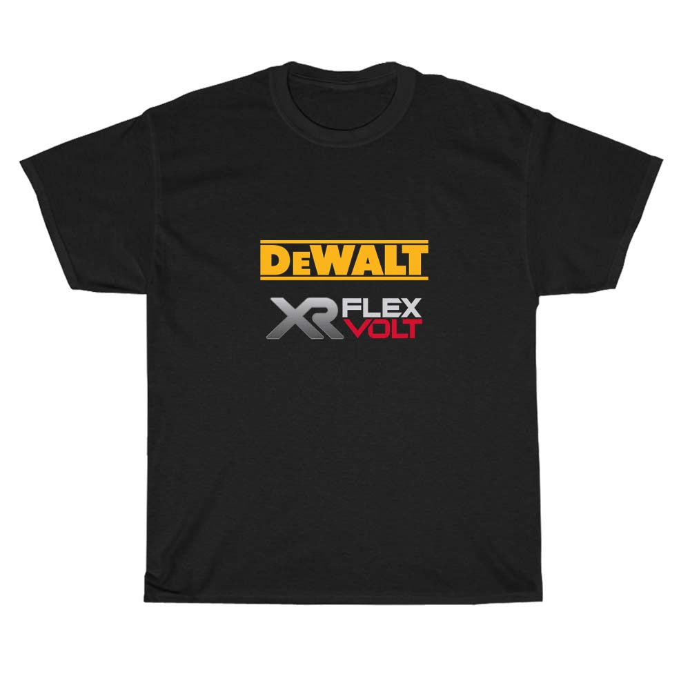 Dewalt Flex Volt Logo Men's Unisex T Shirt Size S to 3XL