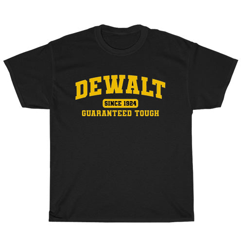 Dewalt Logo Unisex Men's T Shirt Size S to 3XL
