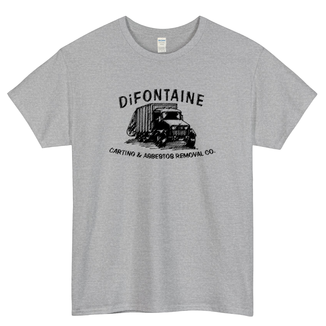 Difontaine Trucking And Asbestos Logo Mens Unisex Short Sleeve T-Shirt Size S-3XL - P
