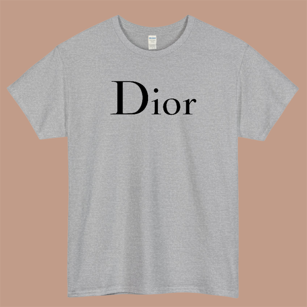 Dior Logo Mens Unisex Short Sleeve T-Shirt Size S-3XL