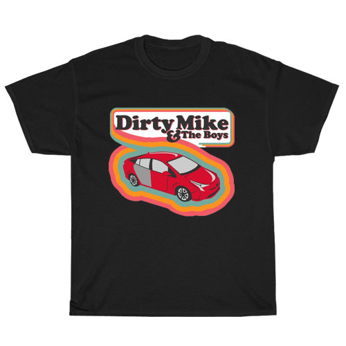 Dirty Mike And The Boys logo Mens Unisex Short Sleeve Black T-Shirt Size S-3XL