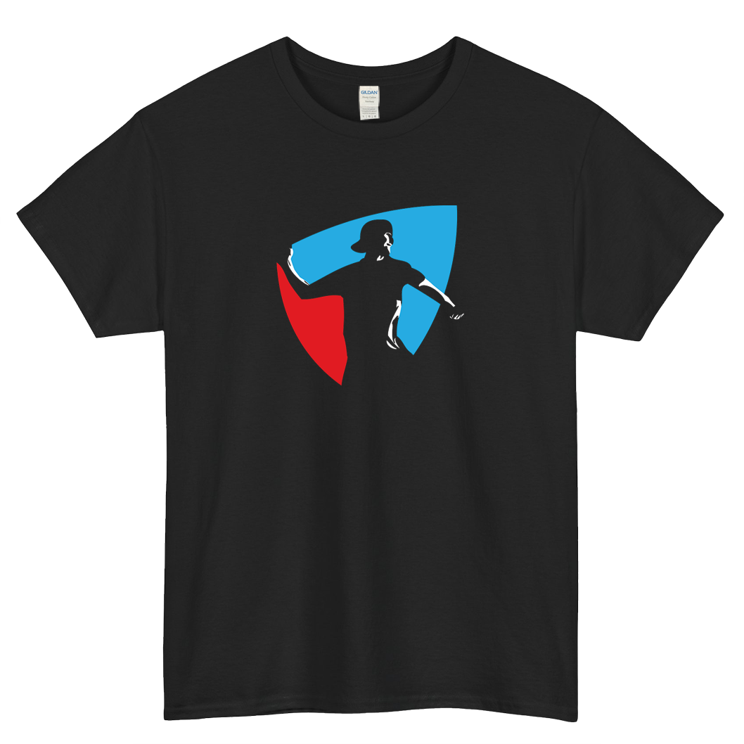 DODGEBALL LOGO SHORT SLEEVE T SHIRT -P
