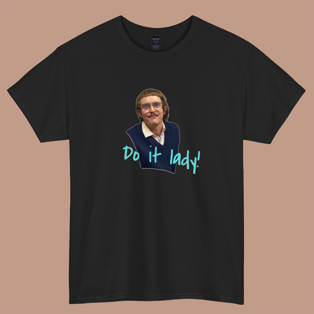 Do it lady logo short sleeve S-3XL -P