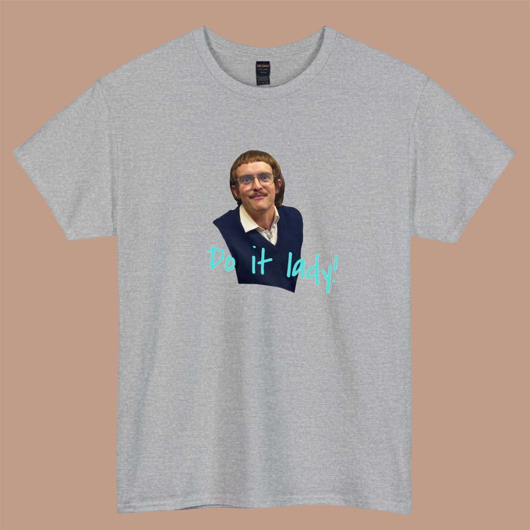 Do it lady logo short sleeve S-3XL -P