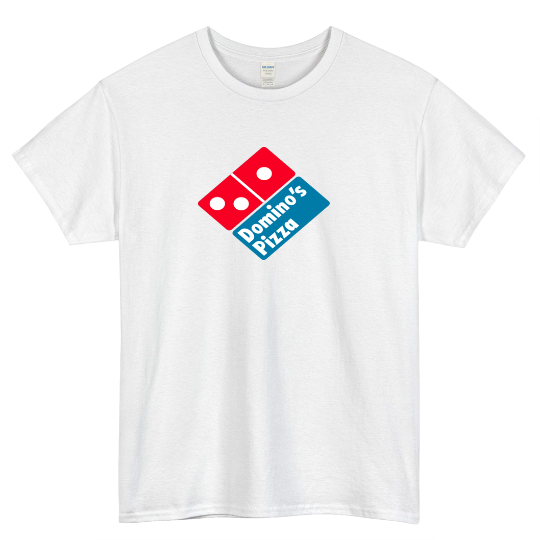 DOMINOS PIZZA LOGO SHORT SLEEVE T SHIRT -P