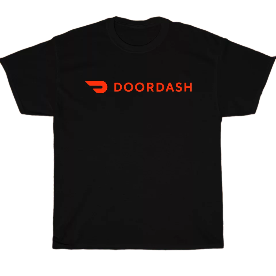 DoorDash Food Delivery Logo Men's Unisex T Shirt Size S to 3XL