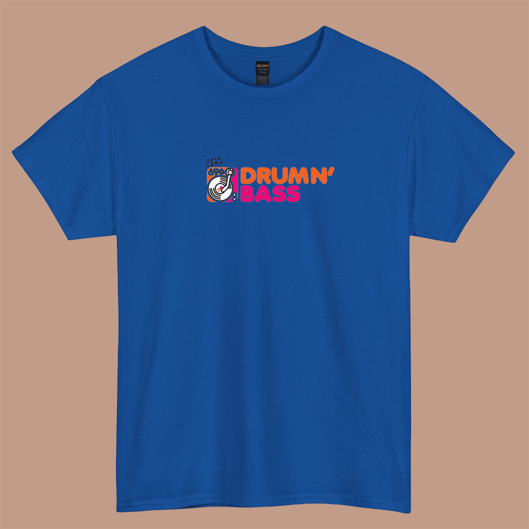 Drumn' Bass Coffee LOGO SHORT SLEEVE T SHIRT S-3XL-P
