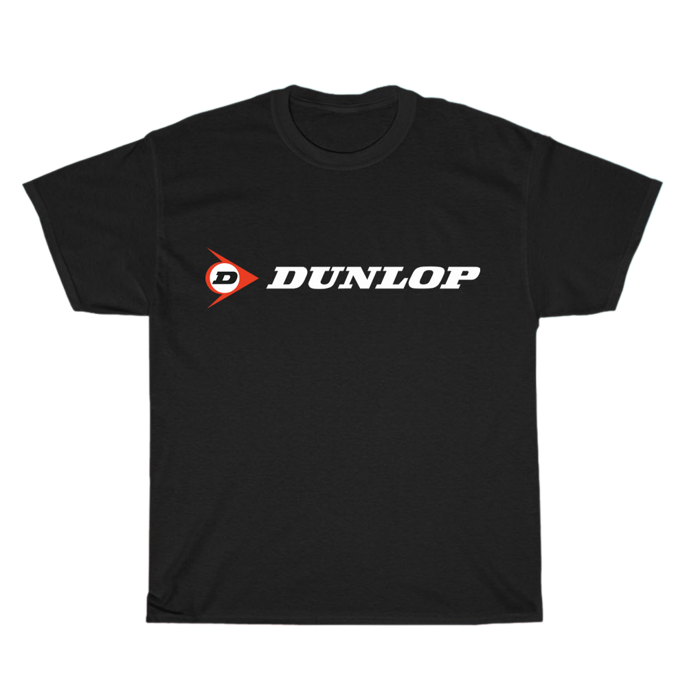 Dunlop Tires Famous Company Logo Men's Unisex T Shirt Size S to 3XL