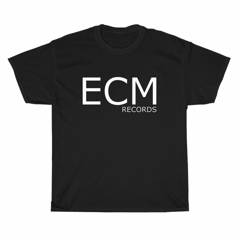 ECM Records Logo Men's Unisex T Shirt Size S to 3XL