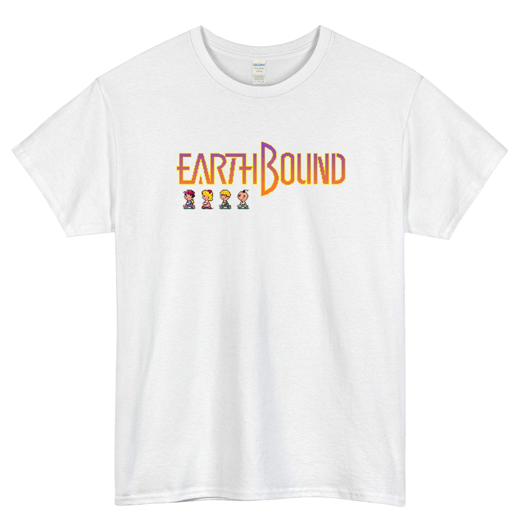 Earthbound Logo Mens Unisex Short Sleeve T-Shirt Size S-3XL - P
