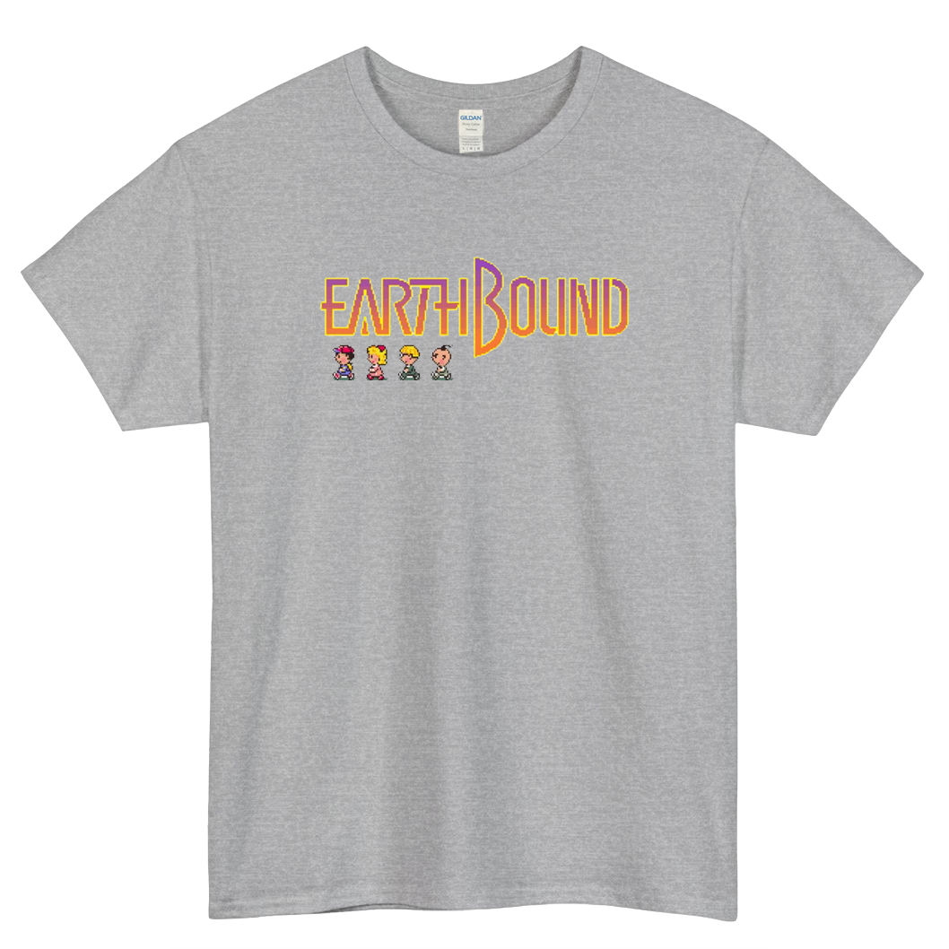 Earthbound Logo Mens Unisex Short Sleeve T-Shirt Size S-3XL - P