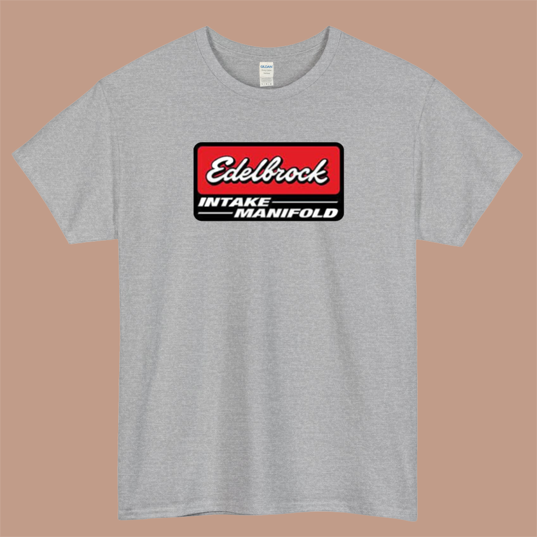 Edelbrock Classic Logo Mens Unisex Short Sleeve T-Shirt Size S-3XL - P