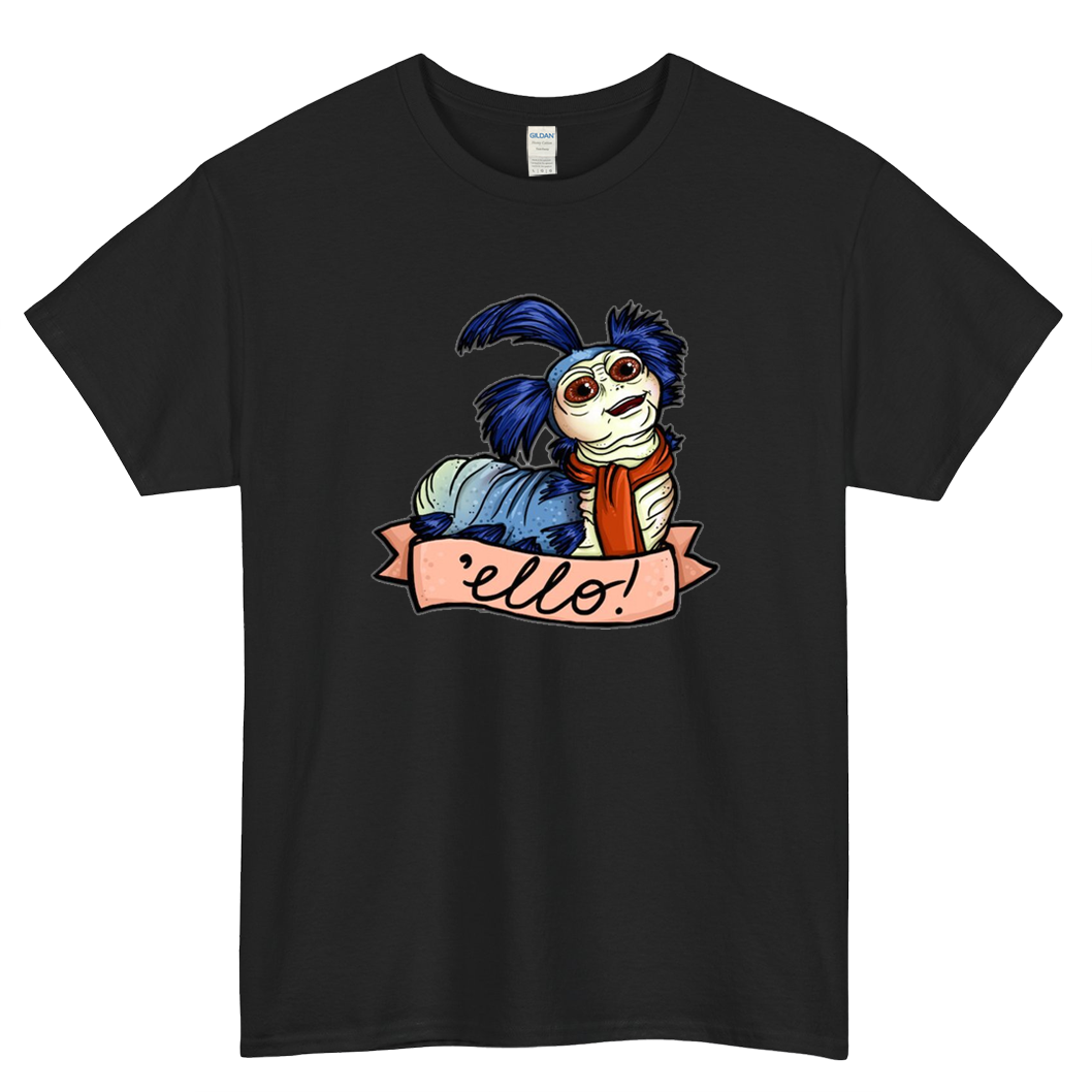 Ello - Labyrinth Worm Logo Mens Unisex Short Sleeve T-Shirt Size S-3XL - P