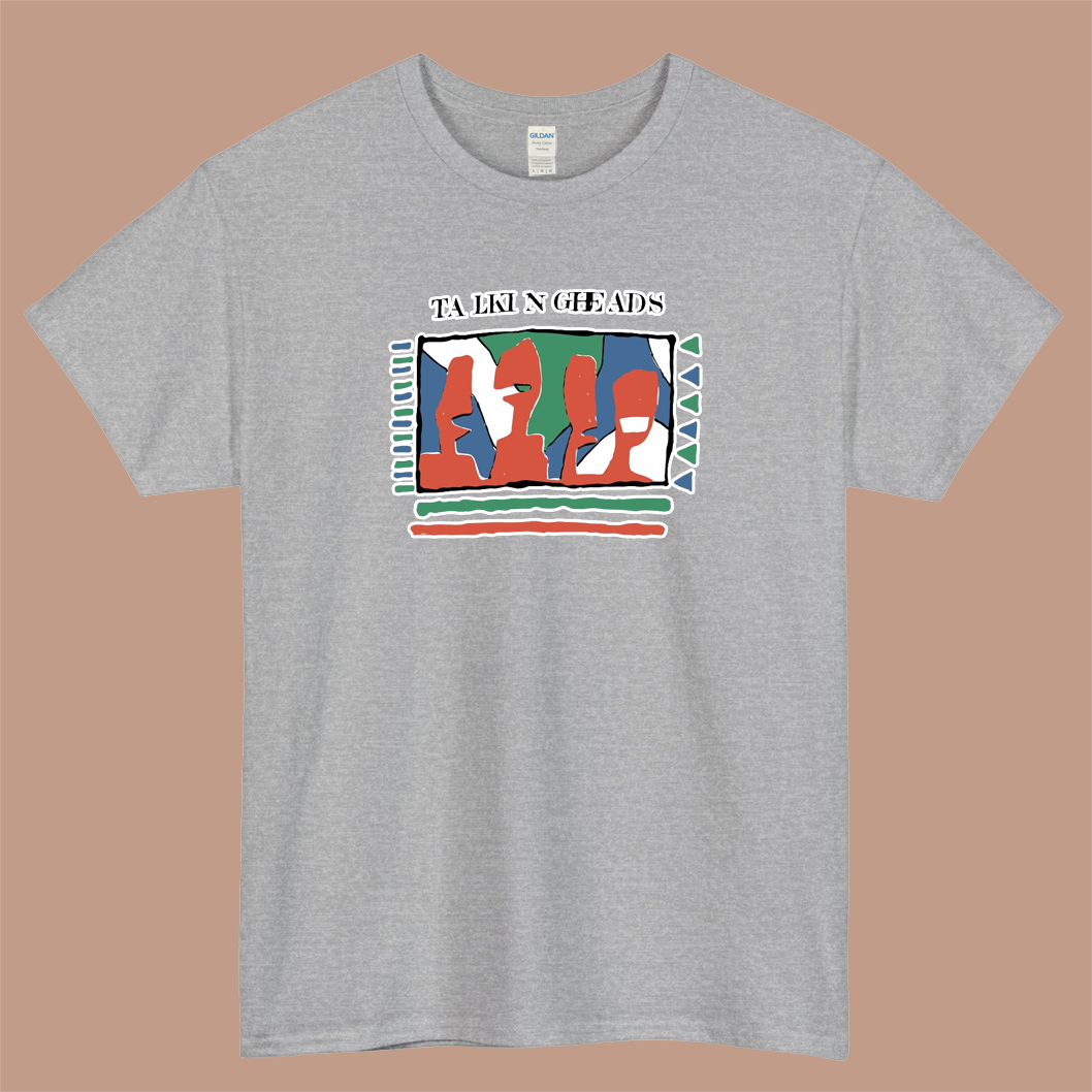 Emo Posters Talking Heads Logo Mens Unisex Short Sleeve T-Shirt Size S-3XL - P