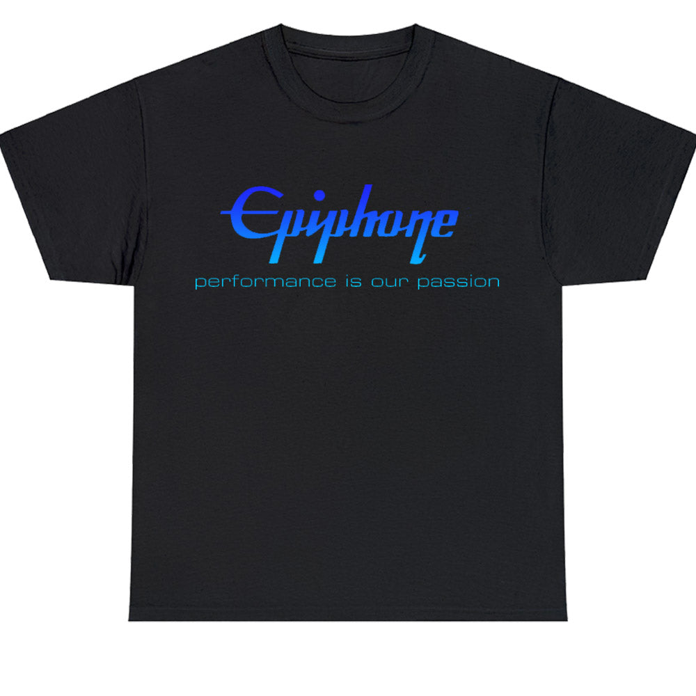 Epiphone Guitars Performance Is Our Passion Logo Men's Unisex T Shirt Size S to 3XL
