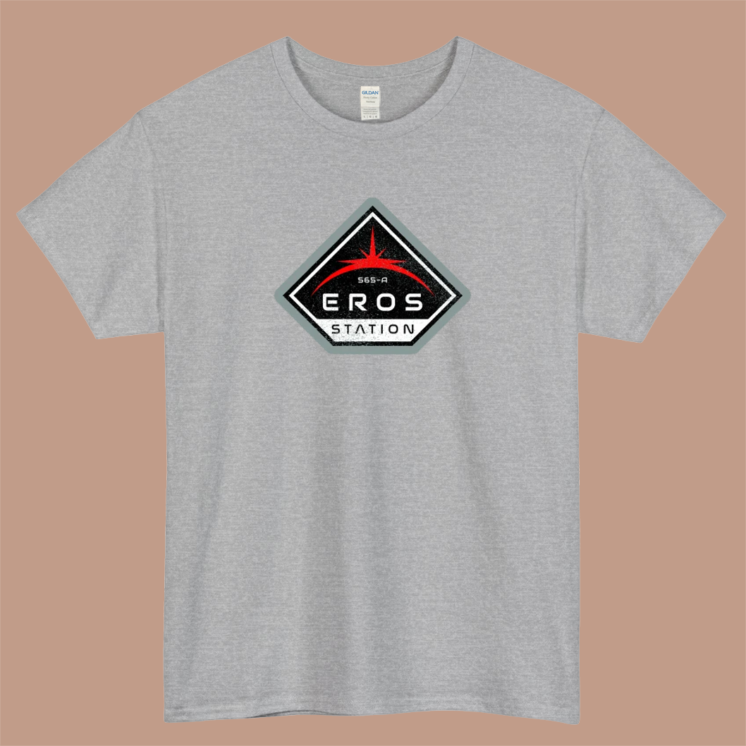 Eros Station Logo Mens Unisex Short Sleeve T-Shirt Size S-3XL - P